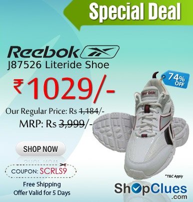 reebok literide