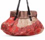 Frolic Light Brown & Orange Abstract Handbag @ Rs 399/-