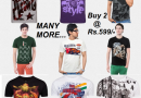 Buy 2 Graphic tshirts at just Rs.599/-