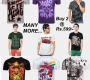 Buy 2 Graphic tshirts at just Rs.599/-